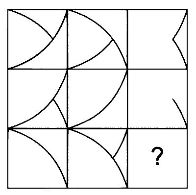 BITSAT 2021 Logical Reasoning - Figure Matrix Question 5 English