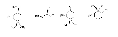 IAT (IISER) 2023 Chemistry - Isomerism Question 3 English