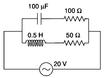 IIT-JEE 2012 Paper 2 Offline Physics - Alternating Current Question 13 English