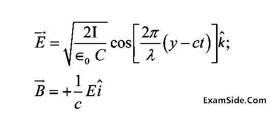 JEE Main 2018 (Online) 16th April Morning Slot Physics - Electromagnetic Waves Question 156 English Option 1
