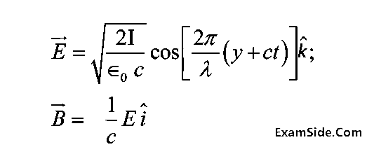 JEE Main 2018 (Online) 16th April Morning Slot Physics - Electromagnetic Waves Question 156 English Option 2
