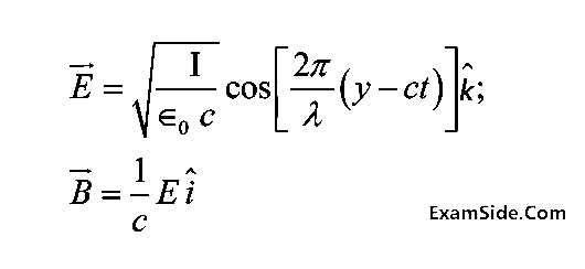 JEE Main 2018 (Online) 16th April Morning Slot Physics - Electromagnetic Waves Question 156 English Option 3