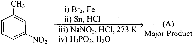 JEE Main 2025 (Online) 23rd January Morning Shift Chemistry - Compounds Containing Nitrogen Question 39 English