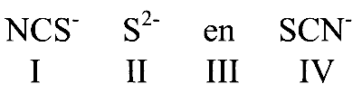 TS EAMCET 2022 (Online) 18th July Morning Shift Chemistry - Coordination Compounds Question 13 English