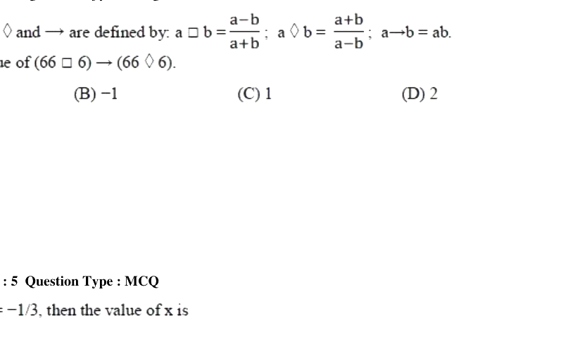 Question diagram