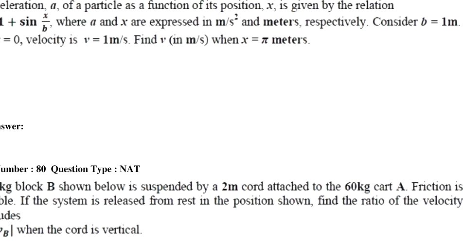Question diagram