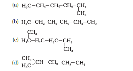 straight chain hydrocarbon