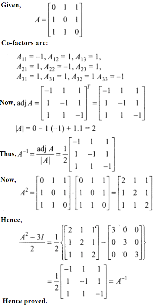 NCERT Exemplar Solutions Class 12 Mathematics Chapter 4 - 38