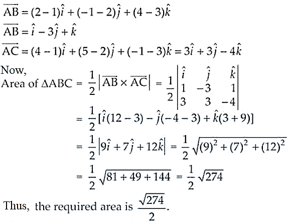 NCERT Exemplar Solutions Class 12 Mathematics Chapter 10 - 38
