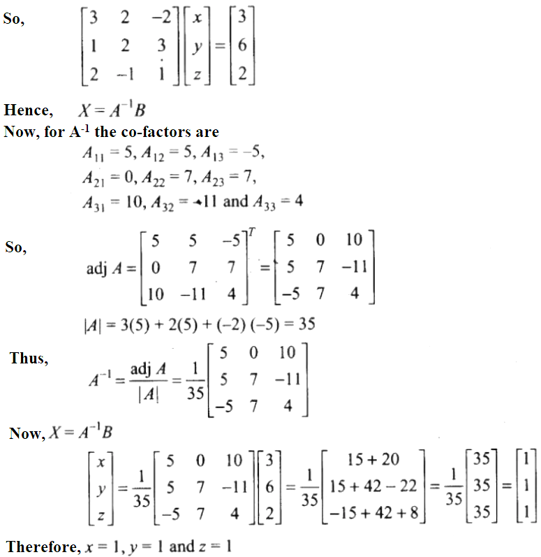NCERT Exemplar Solutions Class 12 Mathematics Chapter 4 - 43