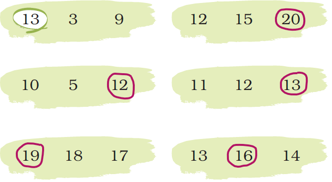 NCERT Solutions Class 1 Maths Chapter 5 Numbers from Ten to Twenty - 60