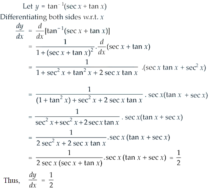 NCERT Exemplar Solutions Class 12 Mathematics Chapter 5 - 75