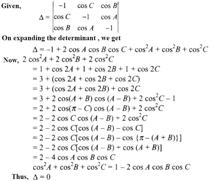 NCERT Exemplar Solutions Class 12 Mathematics Chapter 4 - 66