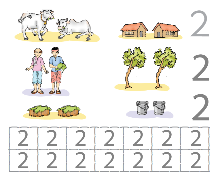 NCERT Solutions Class 1 Maths Chapter 2 Numbers from One to Nine - 18