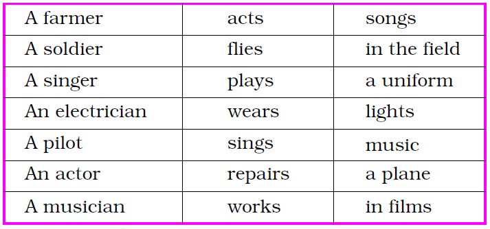 NCERT Solutions Class 2 English Unit 8 Poem I am the Music Man-2