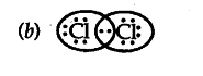 electron dot structure of chlorine molecule