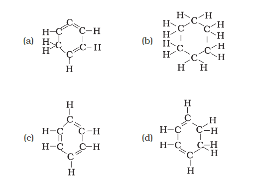 Structural formula of benzene