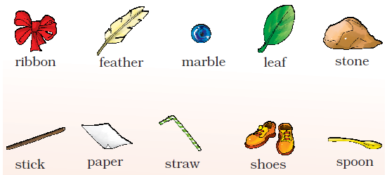 NCERT Solutions Class 1 English Unit 2 Story The Bubble, the Straw and the Shoe - 7