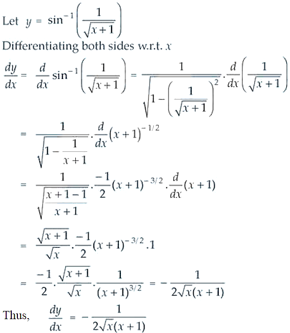 NCERT Exemplar Solutions Class 12 Mathematics Chapter 5 - 63