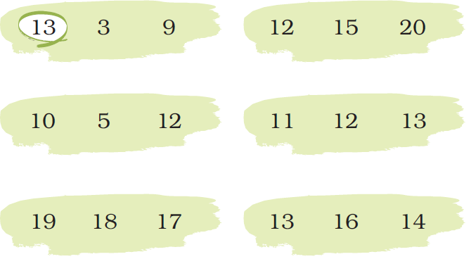 NCERT Solutions Class 1 Maths Chapter 5 Numbers from Ten to Twenty - 59