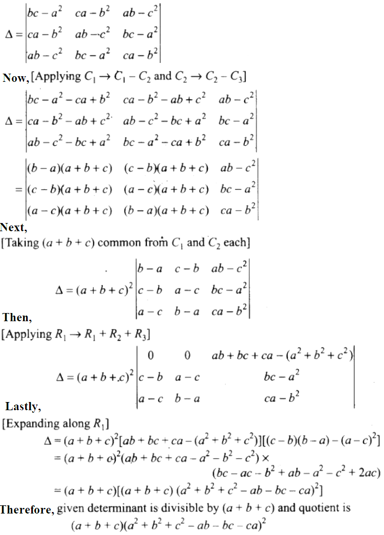 NCERT Exemplar Solutions Class 12 Mathematics Chapter 4 - 52