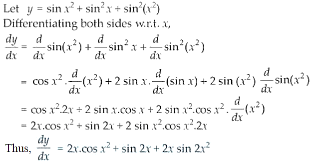 NCERT Exemplar Solutions Class 12 Mathematics Chapter 5 - 62