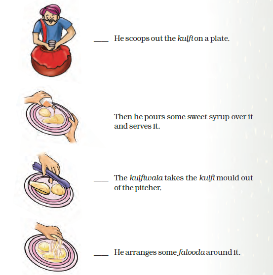 NCERT Solutions for Class 5 English Ice Cream Man - 7