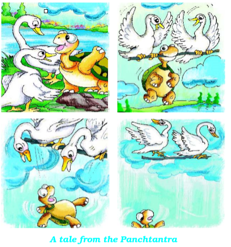 NCERT Solutions Class 2 English - Unit 10 Poem Strange Talk-2