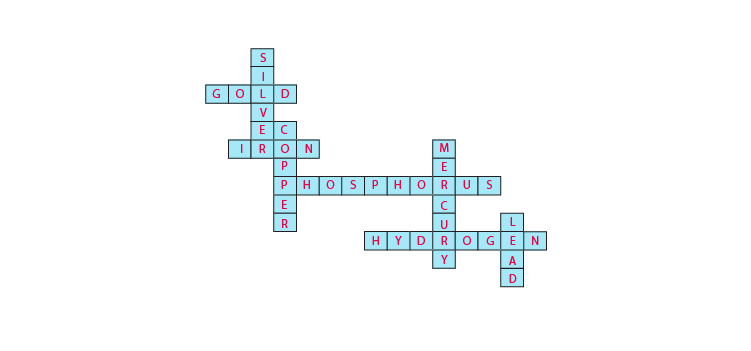 crossword puzzle solution