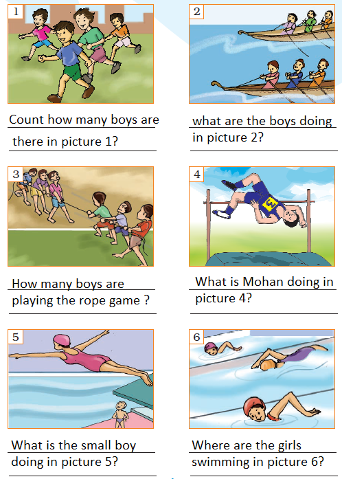 NCERT Solutions for Class 4 English Unit 3 Run Image - 6