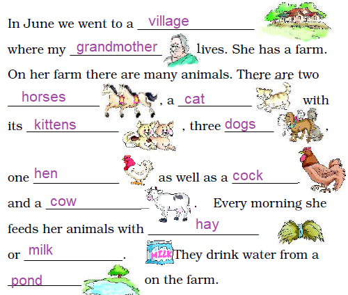 NCERT Solutions Class 2 English Unit 5 Poem Zoo Manners - 6