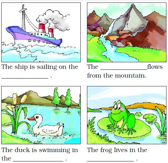 NCERT Solutions Class 2 English Unit 4 Poem Rain - 8