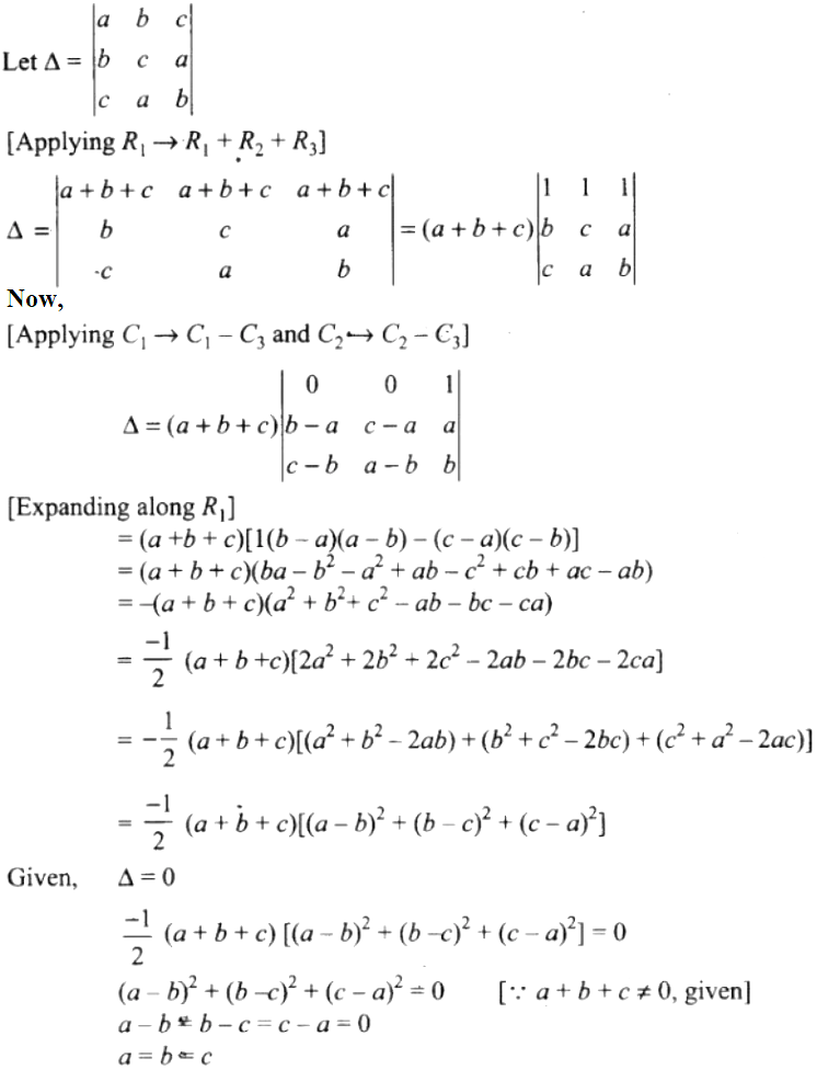 NCERT Exemplar Solutions Class 12 Mathematics Chapter 4 - 50