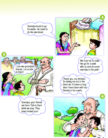 NCERT Solutions Class 2 English Unit 9 Story The Magic Porridge Pot-7