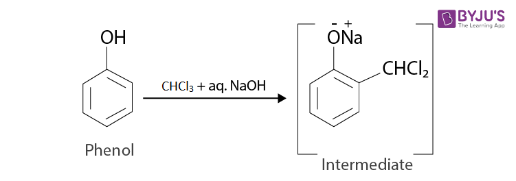 NCERT Solutions for Class 12 Chemistry Chapter 11 Alcohols, Phenols and Ethers Q 11.18(ii) Reimer Tiemann reaction