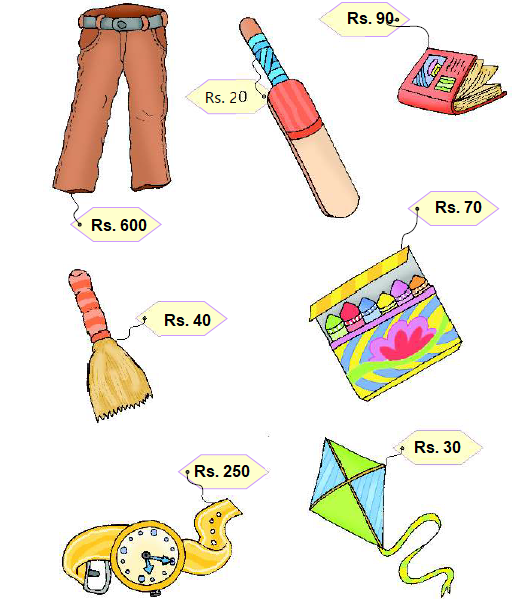 NCERT Solutions Class 1 Maths Chapter 12 Money - 10