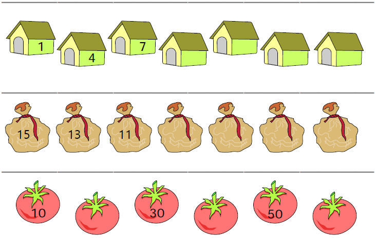 NCERT Solutions Class 1 Maths Chapter 10 Patterns - 24