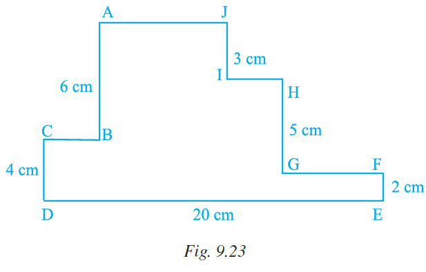 NCERT Exemplar Class 7 Maths Solutions Chapter 9 Perimeter and Area Image 12