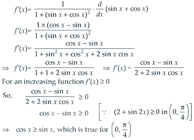 NCERT Exemplar Solutions Class 12 Mathematics Chapter 6 - 31