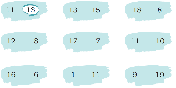 NCERT Solutions Class 1 Maths Chapter 5 Numbers from Ten to Twenty - 55