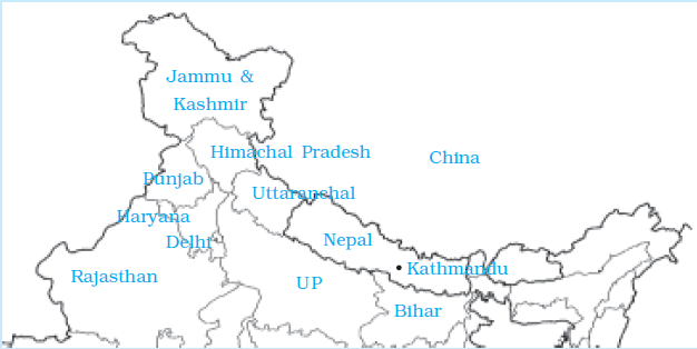 NCERT Solutions Class 9 English Chapter 10 Kathmandu - 1