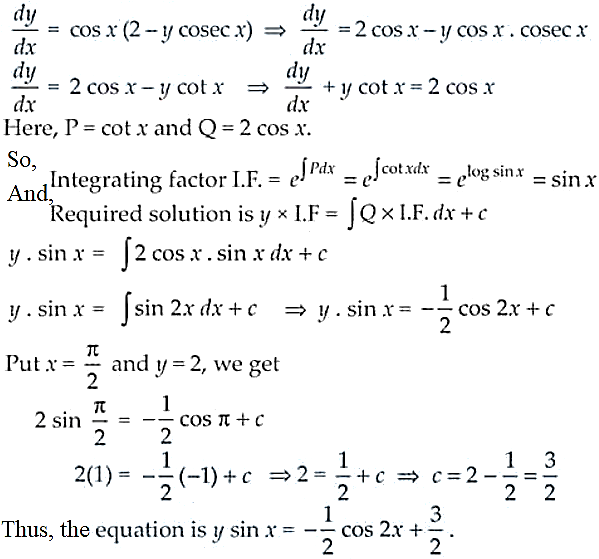 NCERT Exemplar Solutions Class 12 Mathematics Chapter 9 - 39