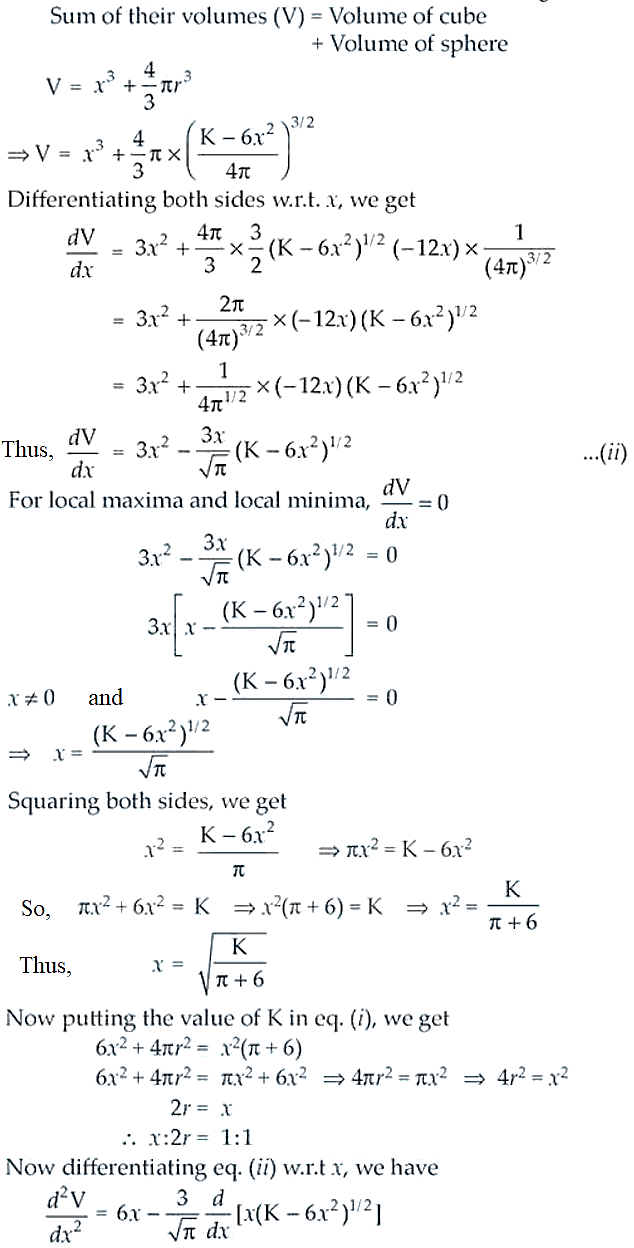 NCERT Exemplar Solutions Class 12 Mathematics Chapter 6 - 45