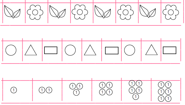 NCERT Solutions Class 1 Maths Chapter 10 Patterns - 13