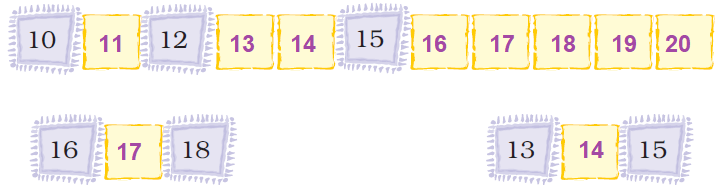 NCERT Solutions Class 1 Maths Chapter 5 Numbers from Ten to Twenty - 50