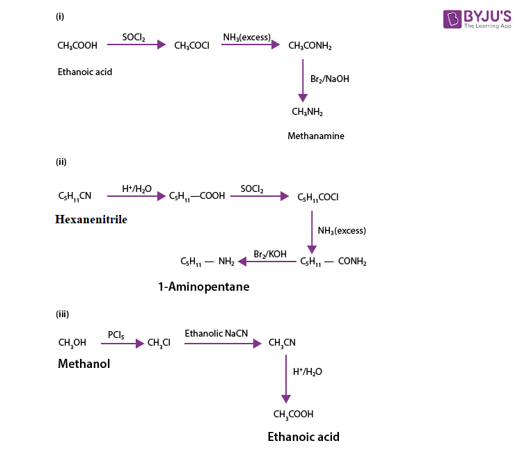 NCERT Solutions for Class 12 Chemistry Chapter 13 Amines Q 13.5-1