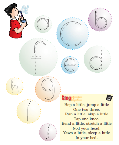 NCERT Solutions Class 1 English Unit 2 Story The Bubble, the Straw and the Shoe - 3