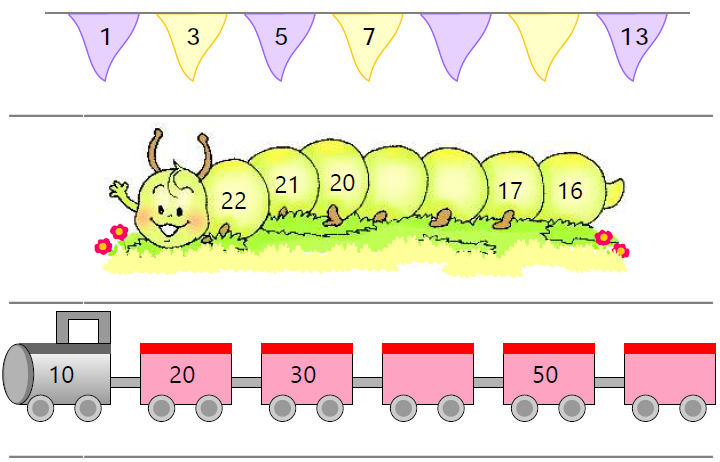 NCERT Solutions Class 1 Maths Chapter 10 Patterns - 15